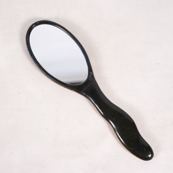 Hand Painted Kitty Cat Beauty Hand Mirror Feline Kitten Art Decor Decoration - Picture 2 of 8